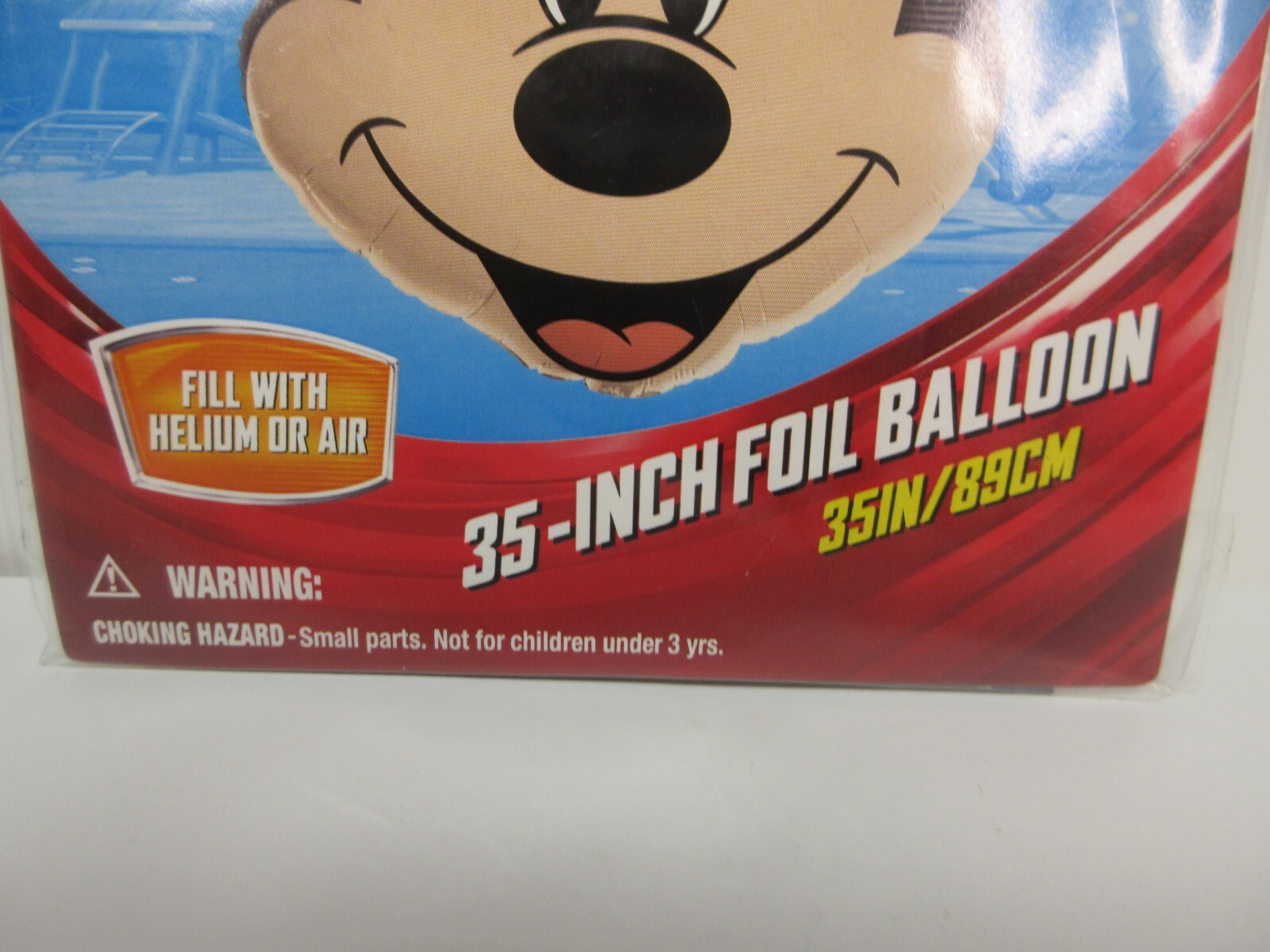 Disney Mickey Mouse Face All Occasion and For All Ages 35″ Foil Balloon