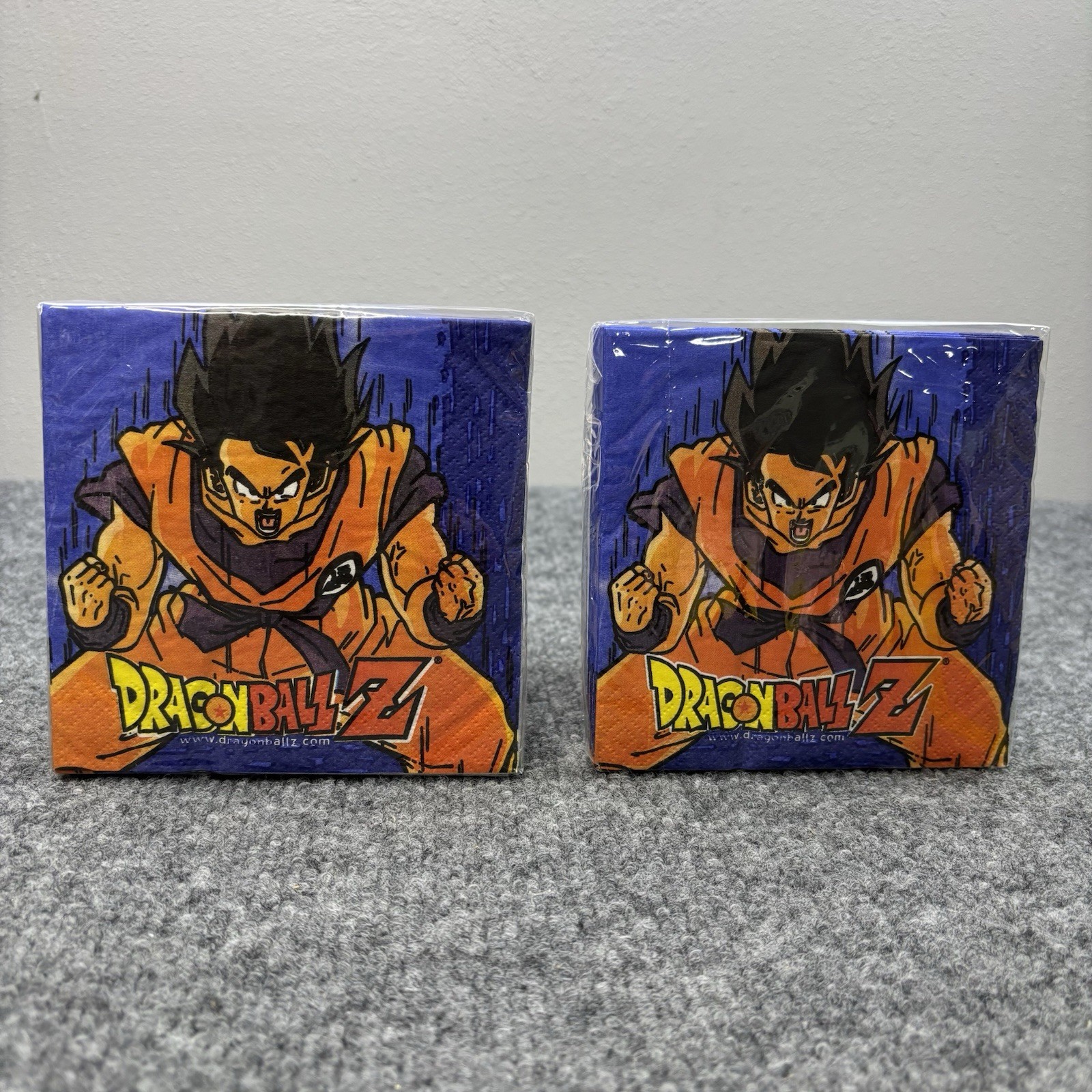 Dragon Ball Z Birthday Party Napkins 5″ Square (2 Pack- 16 per pk- 32 Total) NEW