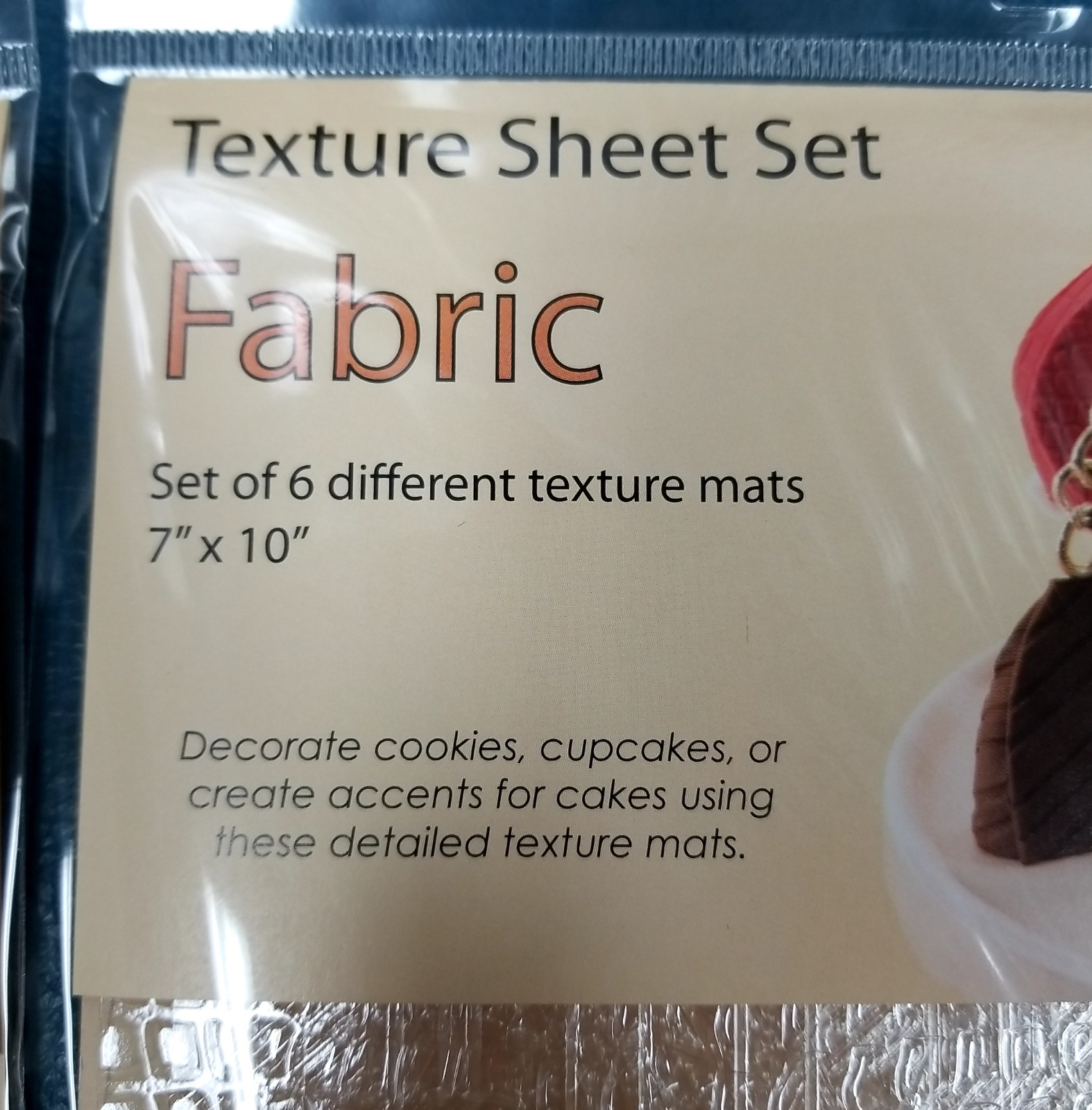 Resellers Huge Lot New 6pc Autumn Carpenter Fabric Texture Sheets for Baking