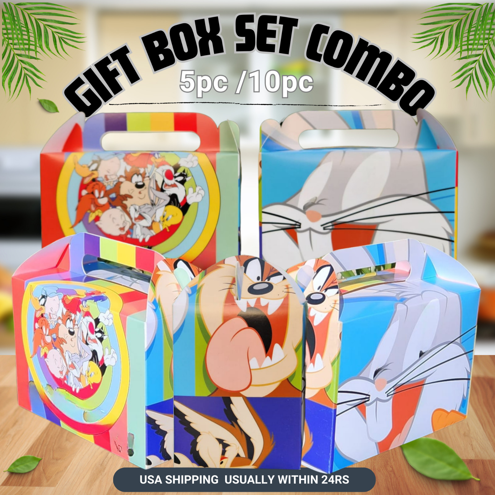 Looney tunes birthday party supplies favor centerpiece decoration event theme