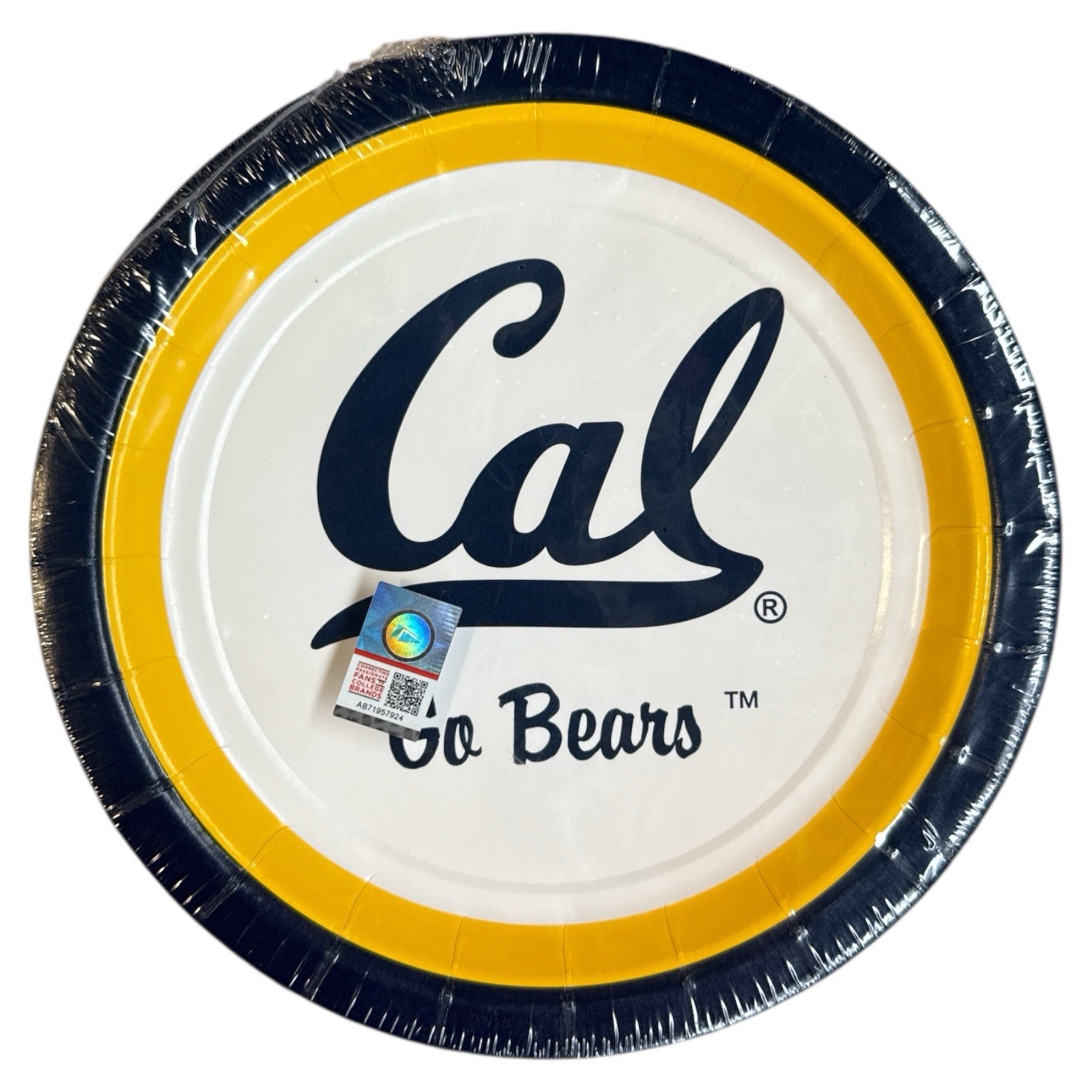 California Golden Bears NCAA University College Sports Party 7″ Dessert Plates
