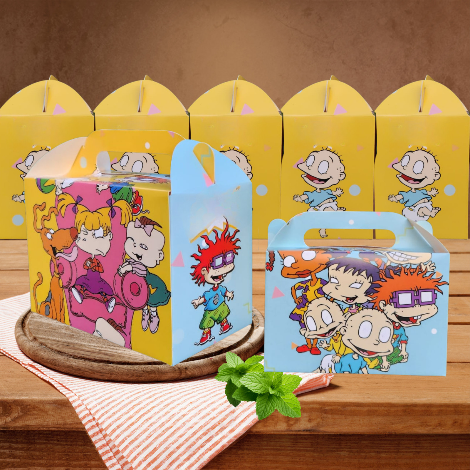RUGRETS plate birthday party supplies rugrats centerpiece decoration event theme