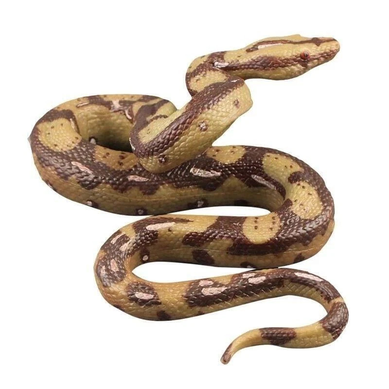 Realistic Big Rubber Snake Lifelike Scary Prank Toy Joke Party Prop Garden
