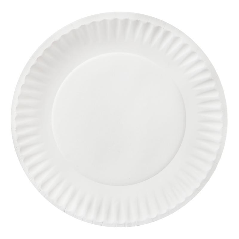 Disposable Microwave Safe Paper Plates 9in Durable Leak Resistant 300ct New