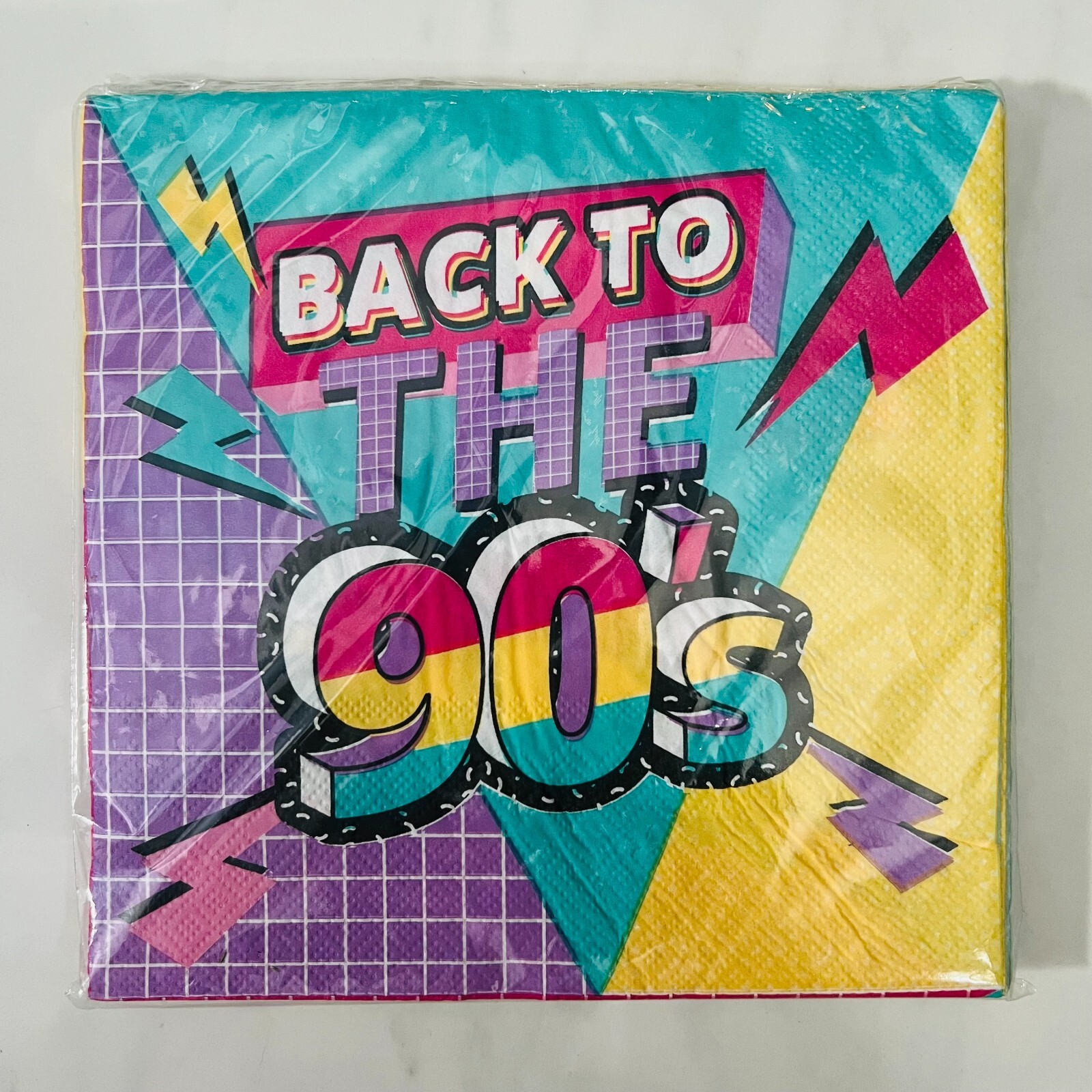 I Love the 90’s – Luncheon Napkins – Back To The 90s – Retro Napkins