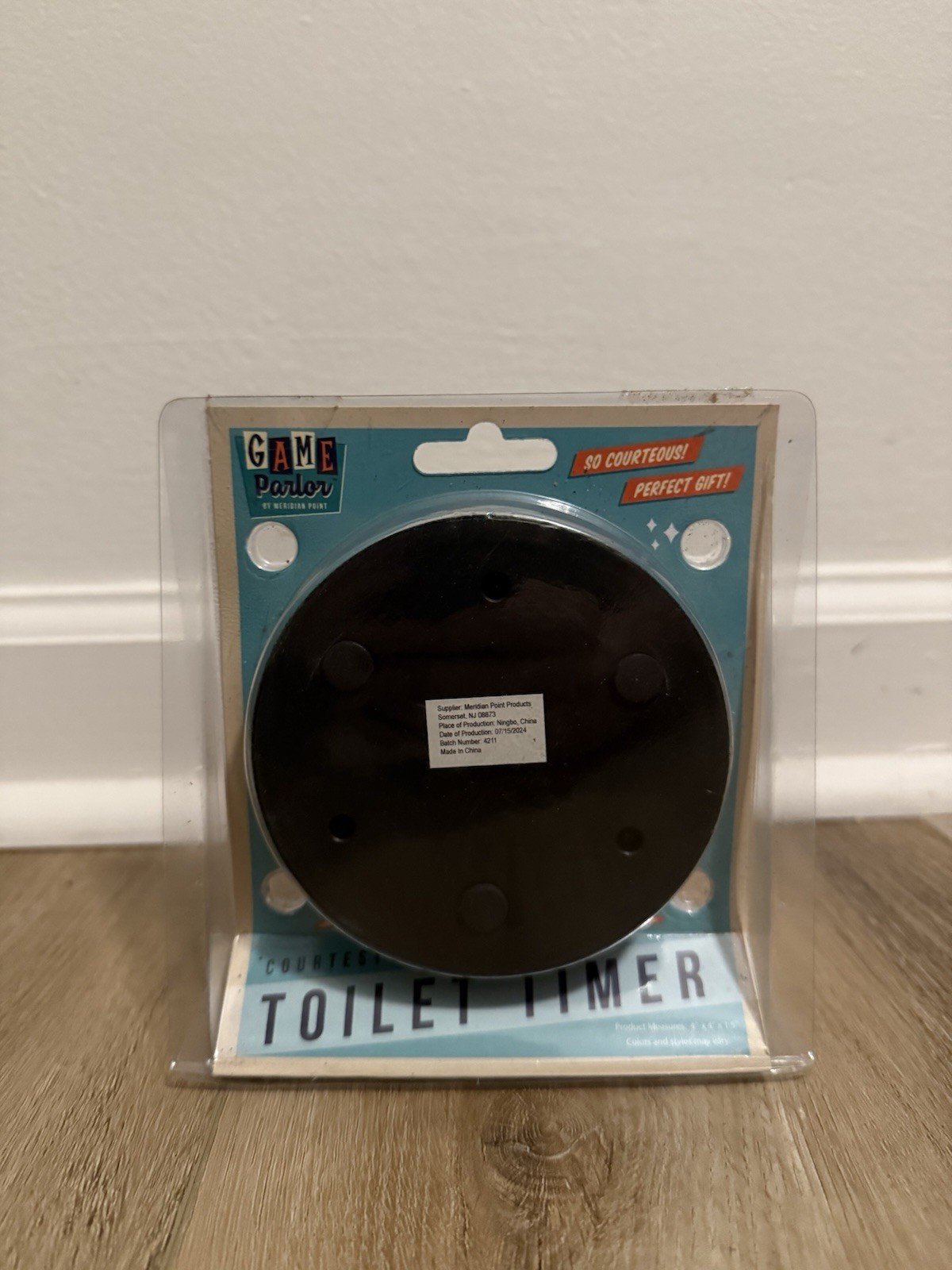 Game Parlor Gag Gift Toilet Trouble Timer Let Others Know When It’s Safe To Go!