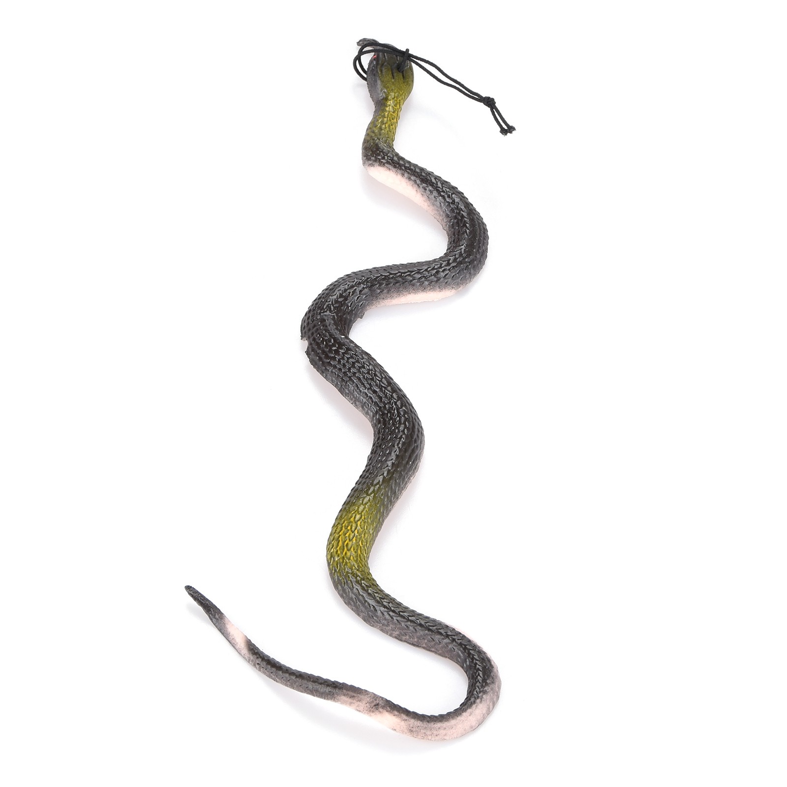 16″ Real Rubber Toy Fake Snake Safari Garden Prop Joke Prank Halloween Gift