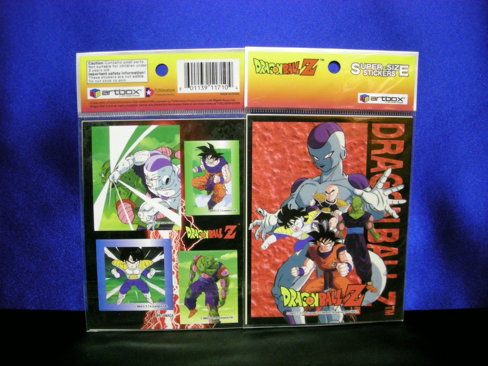 Dragon Ball Z Stickers DBZ Choose Goku or Freeza Goku Piccolo Artbox Stickers