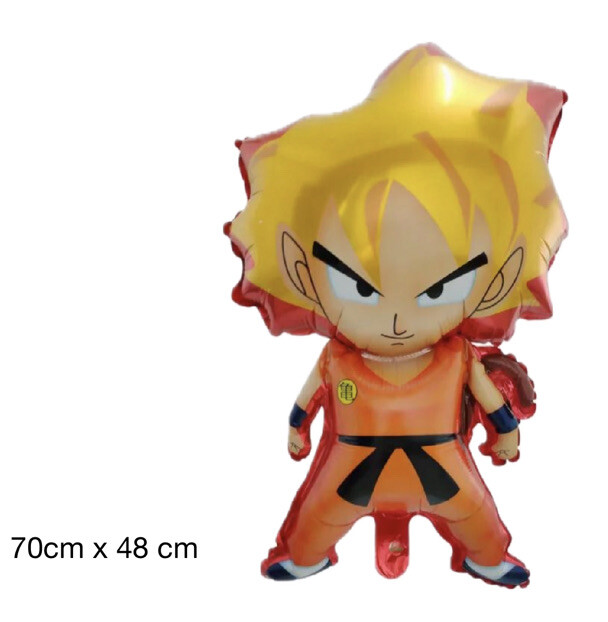 4 pc DRAGON BALL Z SUPER BIG 29” Party Birthday GOKU HERO Helium Balloon USA