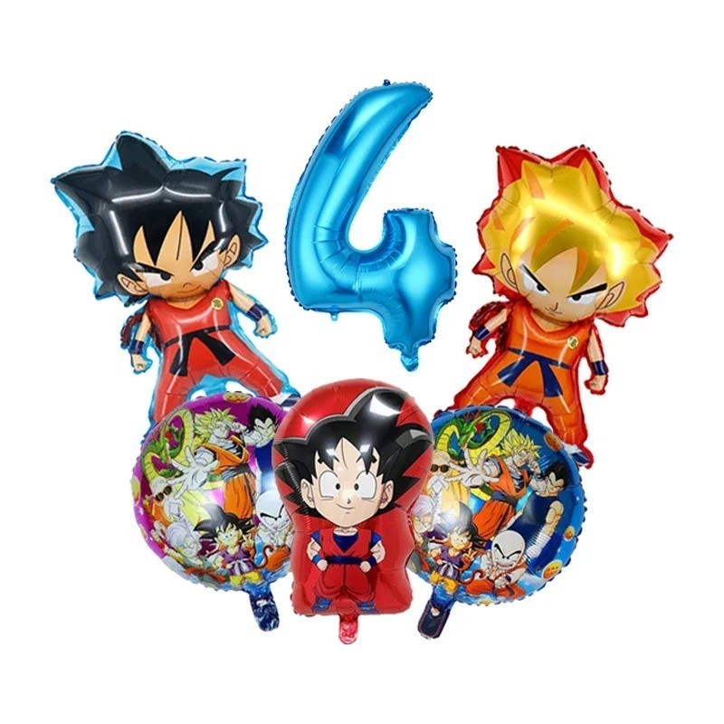 11pc Dragon Ball Series Balloon Anime Balloon Partys Supplies
