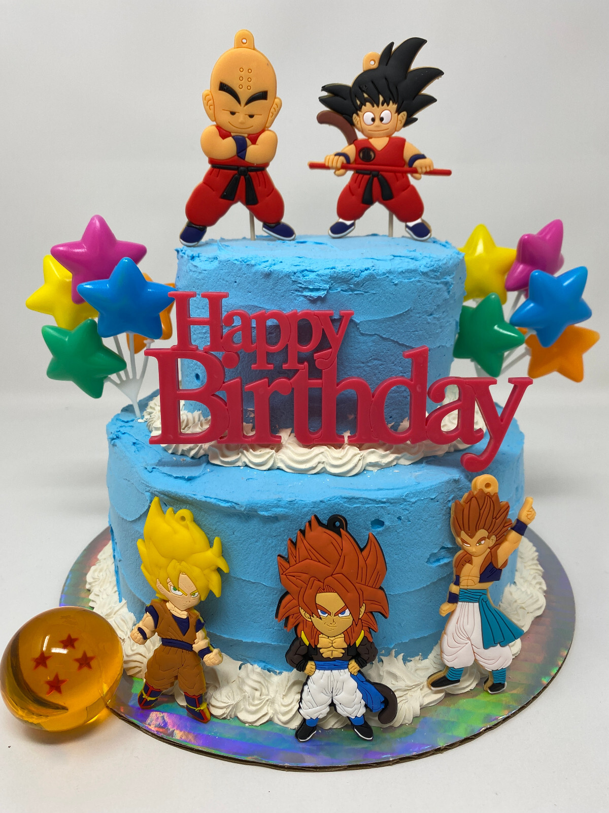 Dragon Ball Z ~ Cake Topper Set ~ BRAND NEW ~ Vegeta, Gohan, and