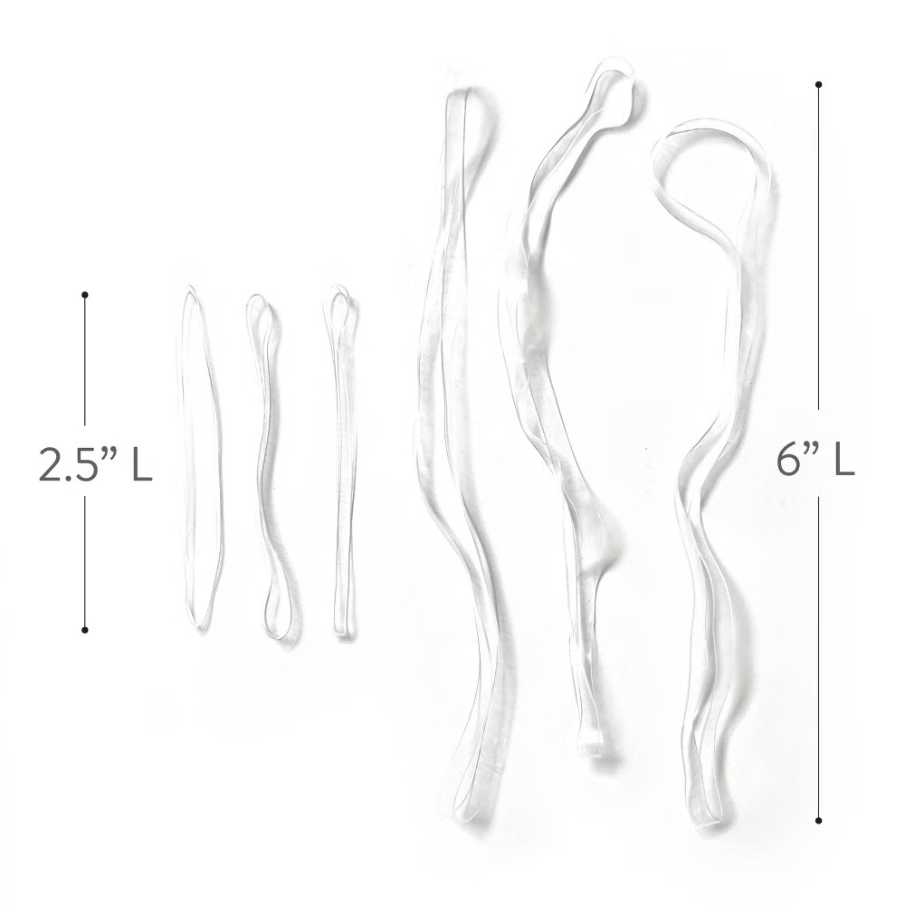 Minnidip Balloon Garland: 12 Cluster in White Pearl