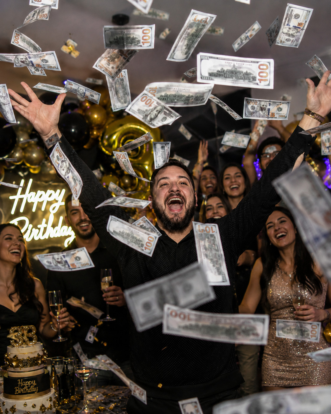Party Prop Prank Toys Educational 100pcs (10k) Bills Money Bank Cash Paper Movie