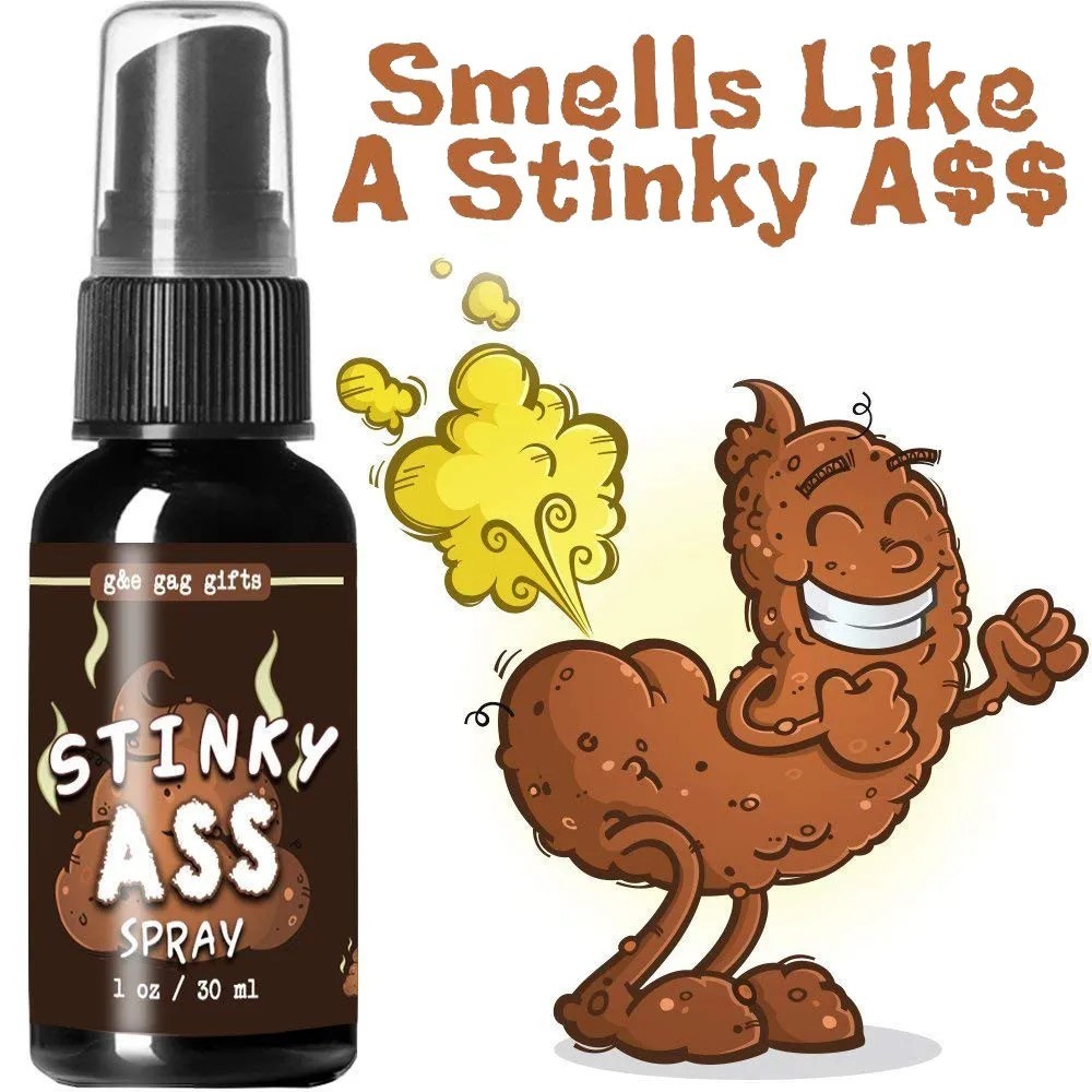 Liquid Fart Spray Stink Bomb Smelly Ass Toxic Bomb Crap Gag Prank Joke