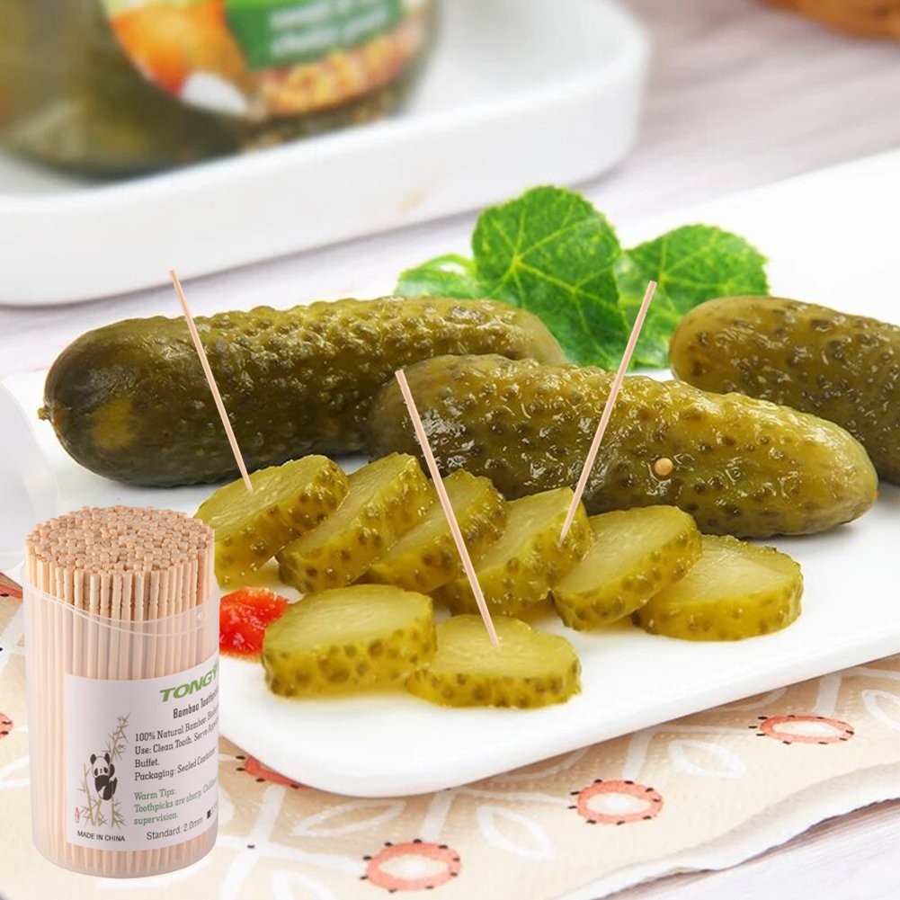 Premium Tooth Picks for Appetizer, Olive,Barbecue,Fruit,Cocktail,Teeth Cleaning