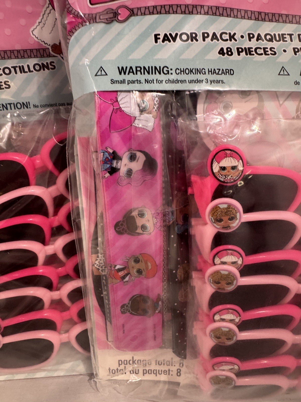 LOL Surprise Party Favors 2 x 48 Pack Create 16 sets
