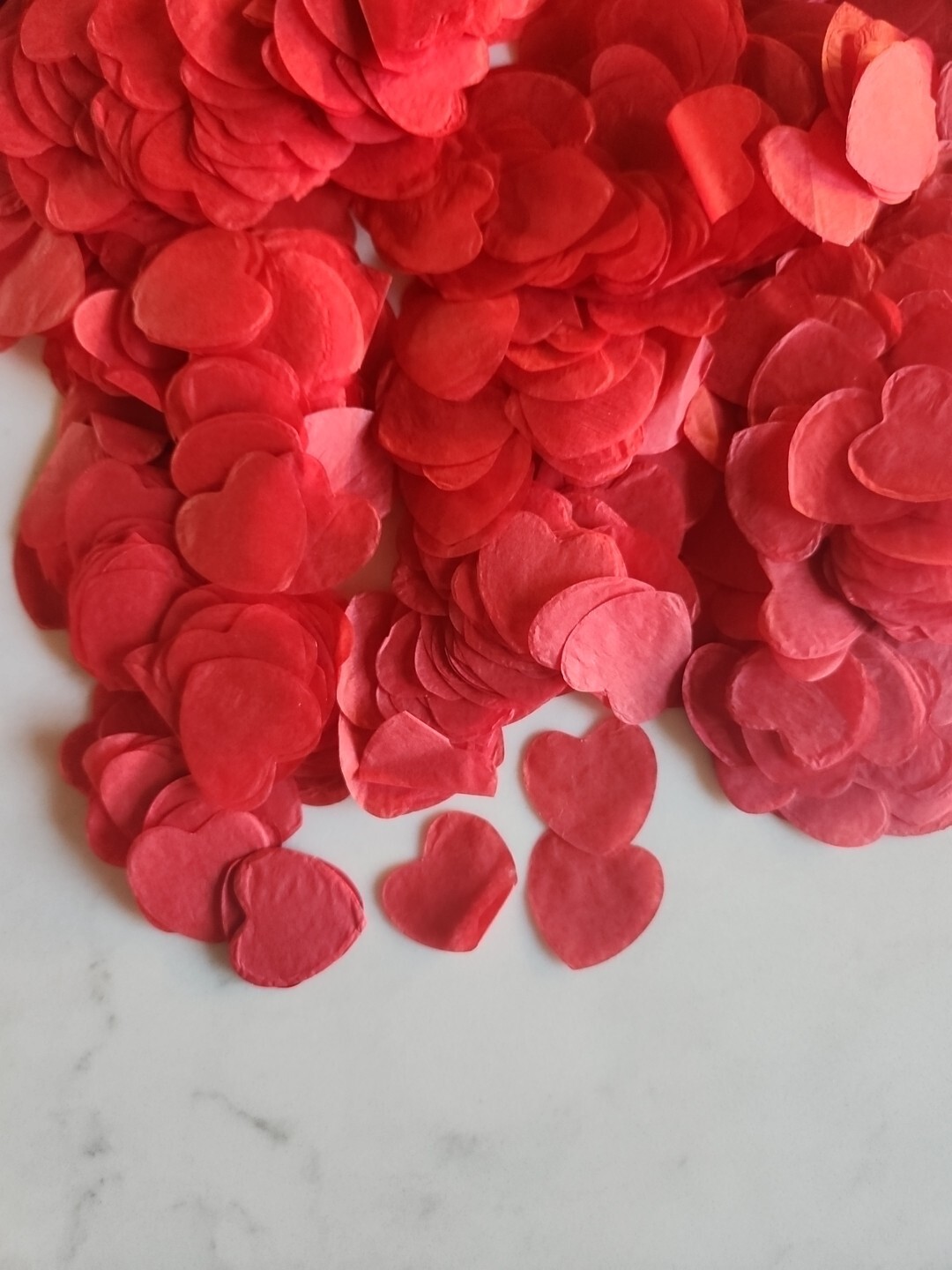 1 oz Bag Red Hearts Confetti Scatter Wedding’s Valentine’s New