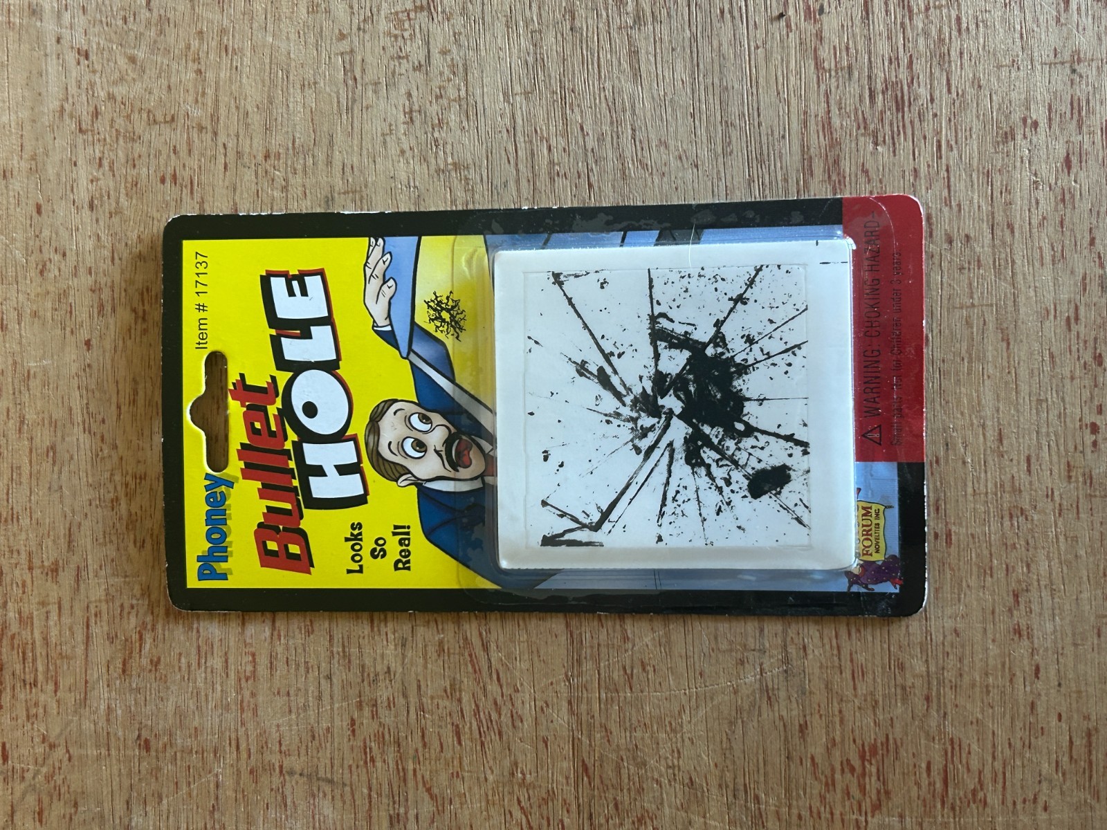 Phoney Bullet Hole Lot Of 3 Forum Novelties Gag Gift Prank Practical Joke