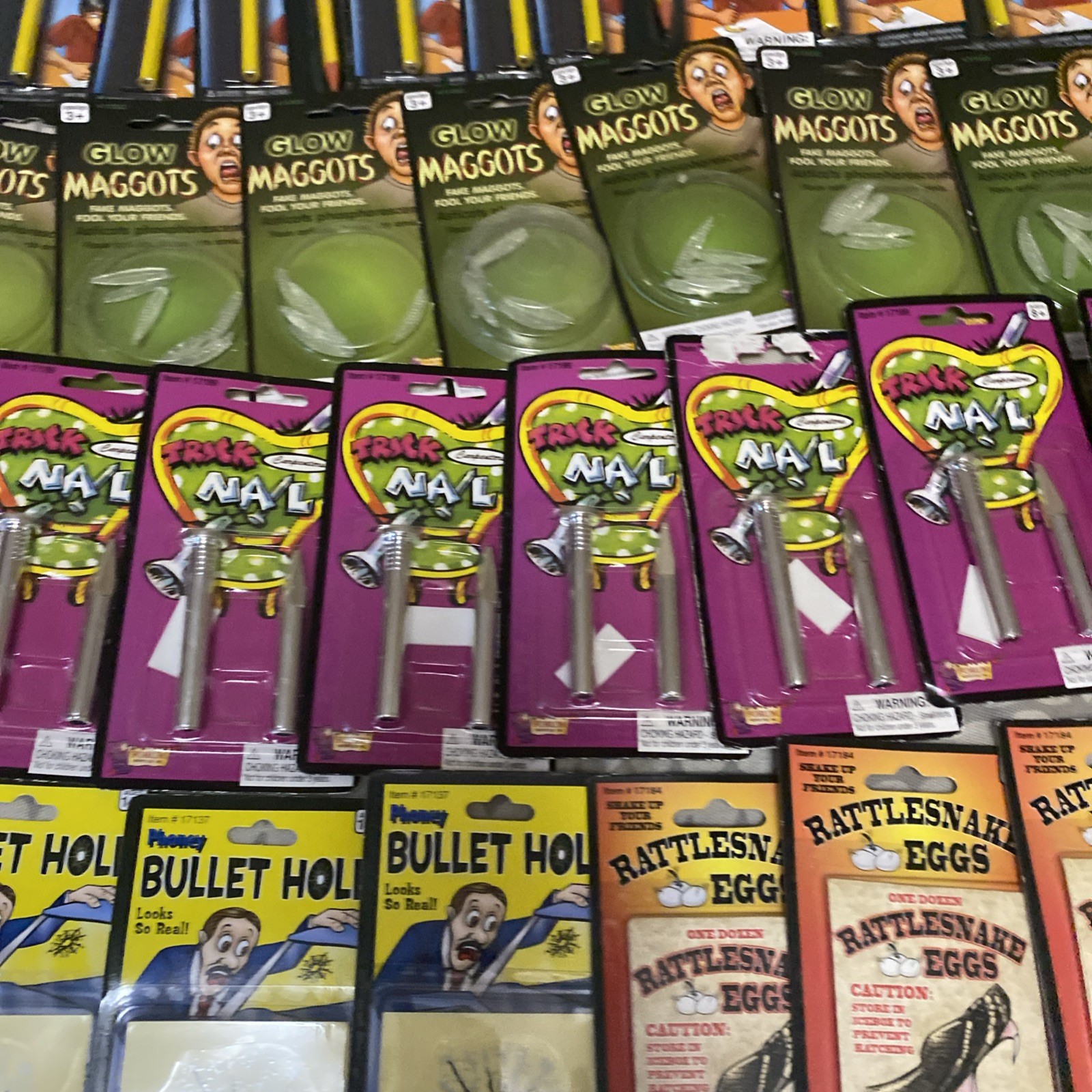 Lot Of Assorted Joke Gag Prank Toys New And Used Forum Novelties
