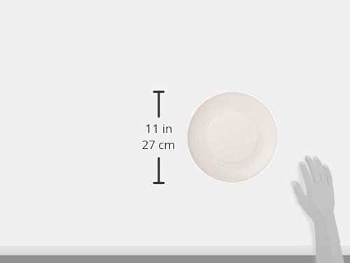 Nordic Ware Polypropylene Plates 10″L x 10″W x 0.88″H (Pack of 4), White
