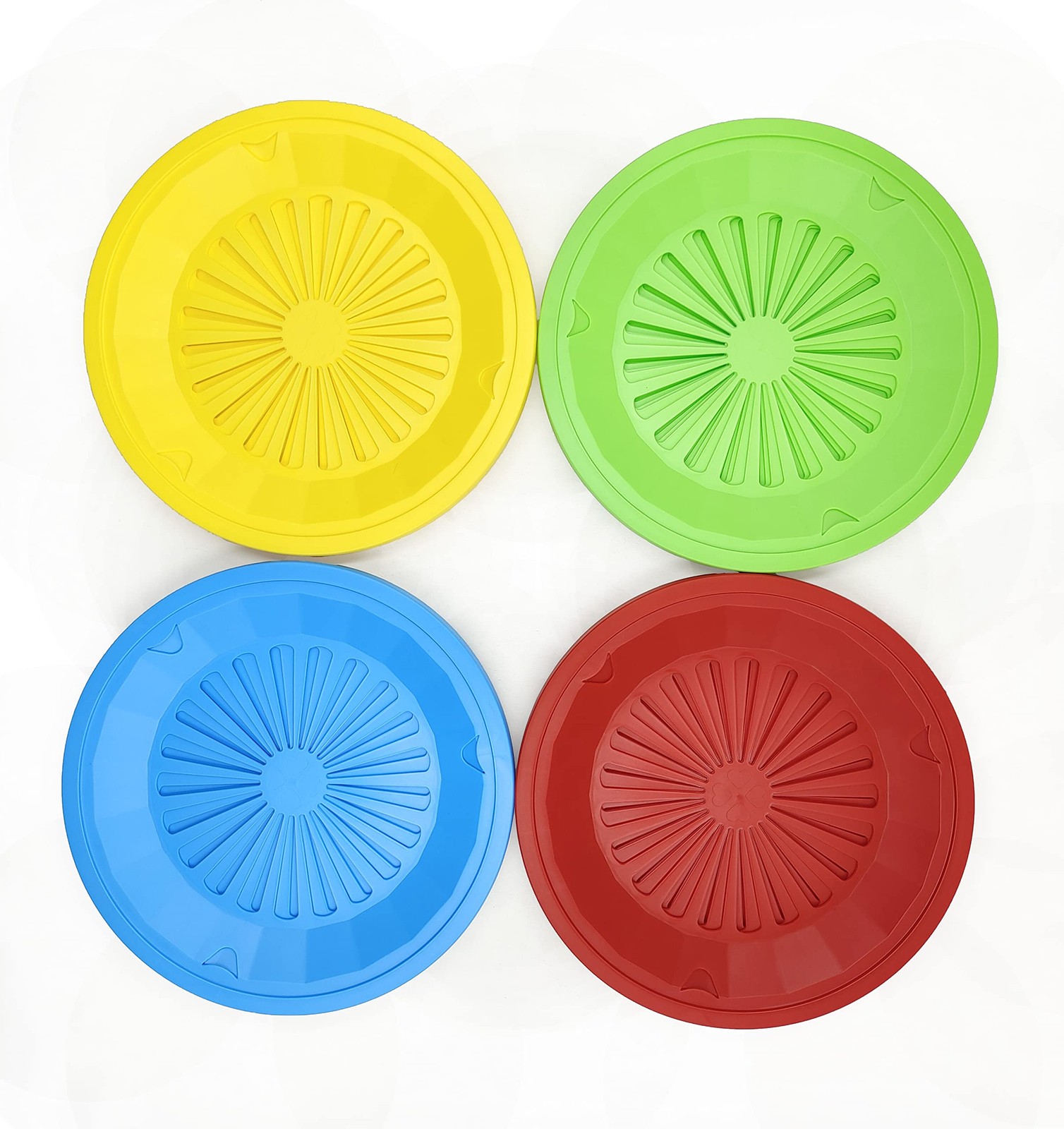 Paper Plate Holders 24 Pack 10″ Heavy Duty Plastic Paper Plate Holder