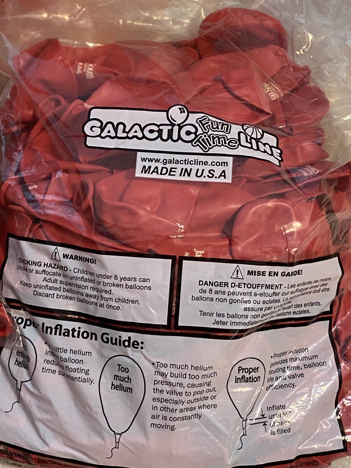 1000 pcs 7 inch Balloon Latex red Party Youth Group Gun Target misprint Bulk