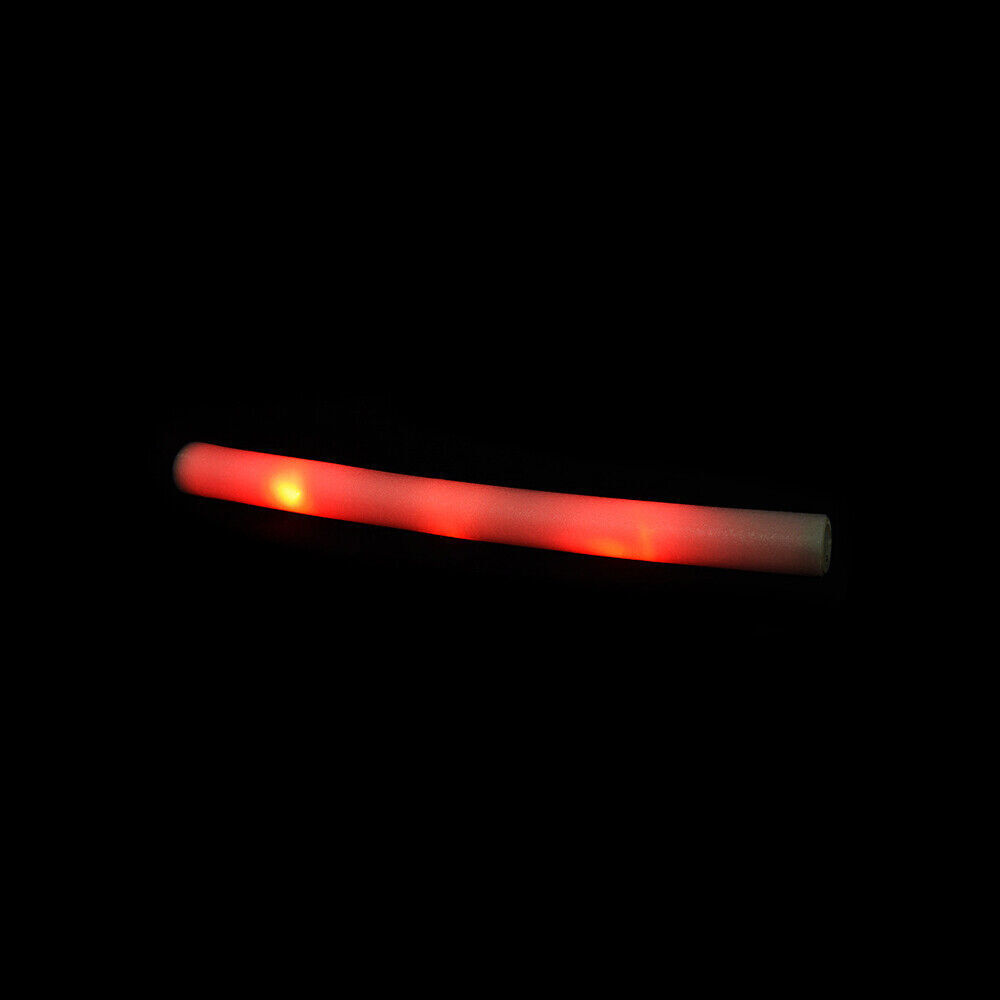 100-500 LED Light Up Foam Sticks Wand Rally Batons DJ Flashing Glow Stick Party