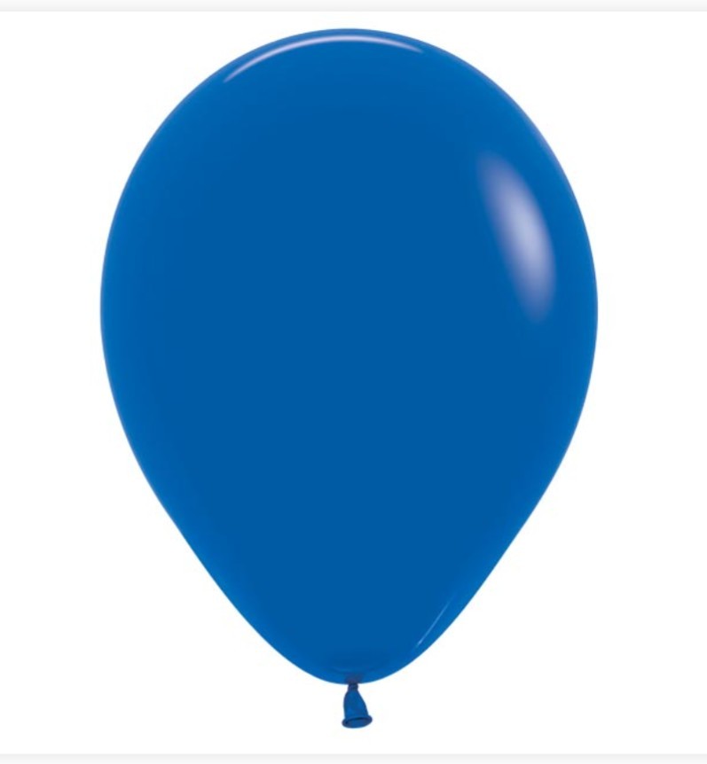 Sempertex 18″ Fashion Royal Blue 25 Count Latex Party Balloons