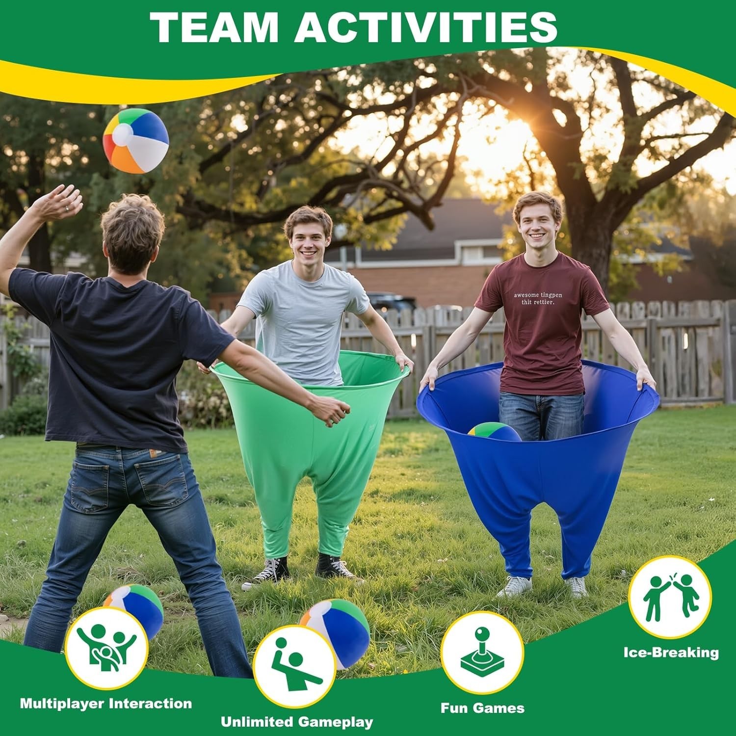 Granny Pants Yard Game Sets, Oversized Granny Pants Outdoor Game, 2PCS Granny…