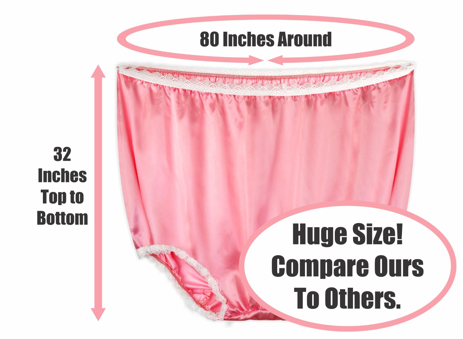 Giant Grand Mama Undies, Big Momma Undies, Funny Joke Gag Gift Novelty Underwear