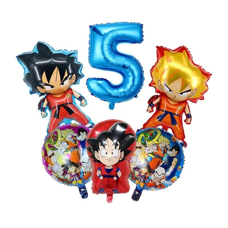 11pc Dragon Ball Series Balloon Anime Balloon Partys Supplies