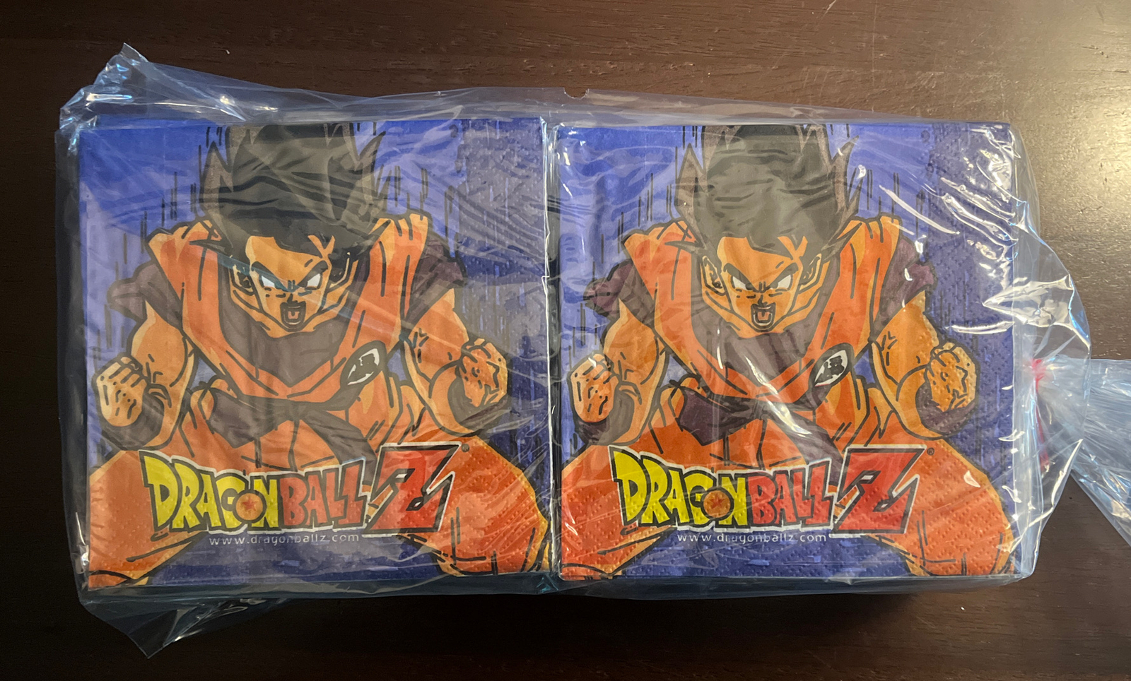 Dragon Ball Z – Birthday Party Napkins 5″ Square (6 Pack- 16 per- 96 Total)