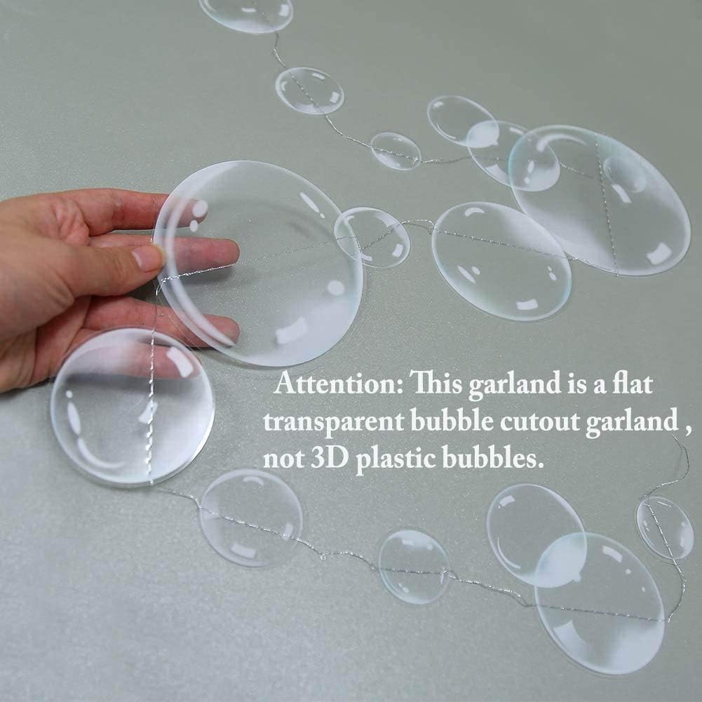 Decor365 Under the Sea Party Decorations White Bubble 4.7inch.,