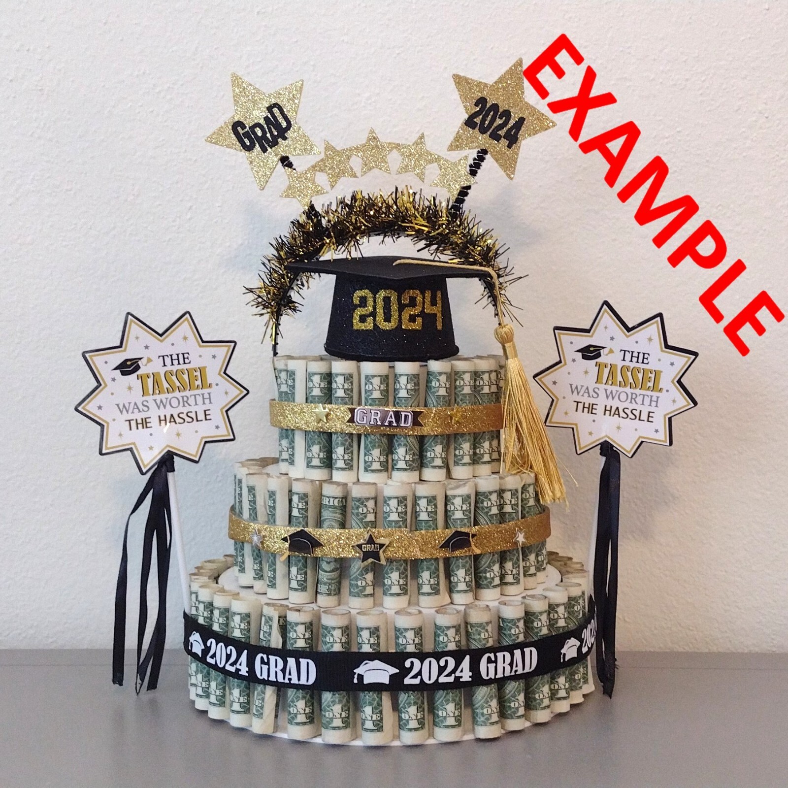 EZ Money Cake Kit 8-inch 3-Tier Free Shipping – Also known as Dummy Cake Form