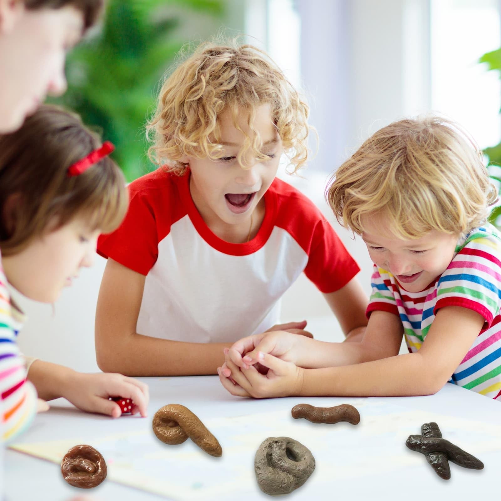 10 Pieces Fake Poo Realistic Fake Turd Prank Floating Poo, Fake Dog Poop Toys…