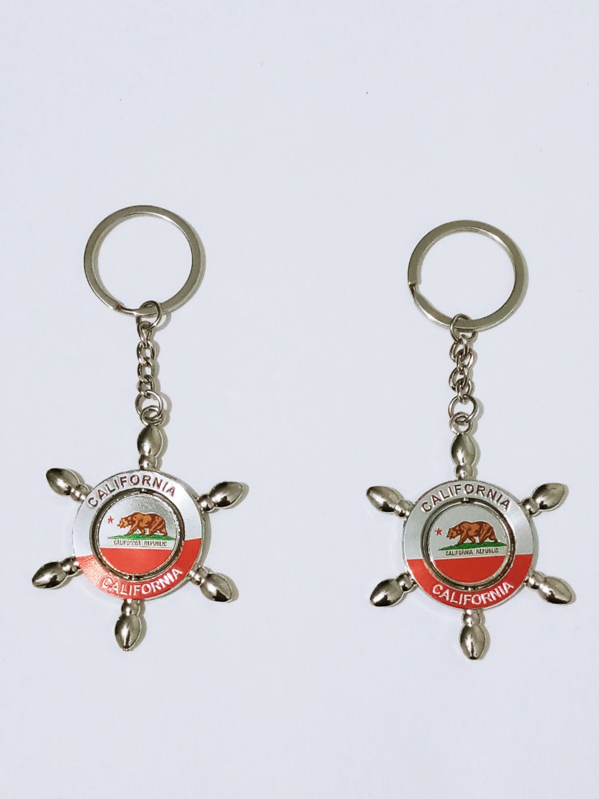 12 Pc California Bear Keychain Charm Party Favors Souveniers Giveaways Recuerdos