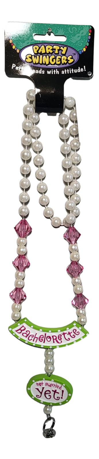 Bachelorette Party Beads Bride-To-Be Necklace Costume Props – Not Married Yet