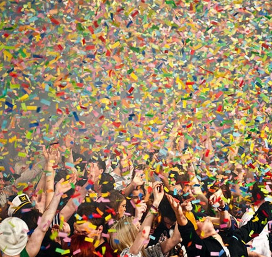 8inch Confetti sticks confetti wedding sticks Party Confetti Poppers-MULTI COLOR