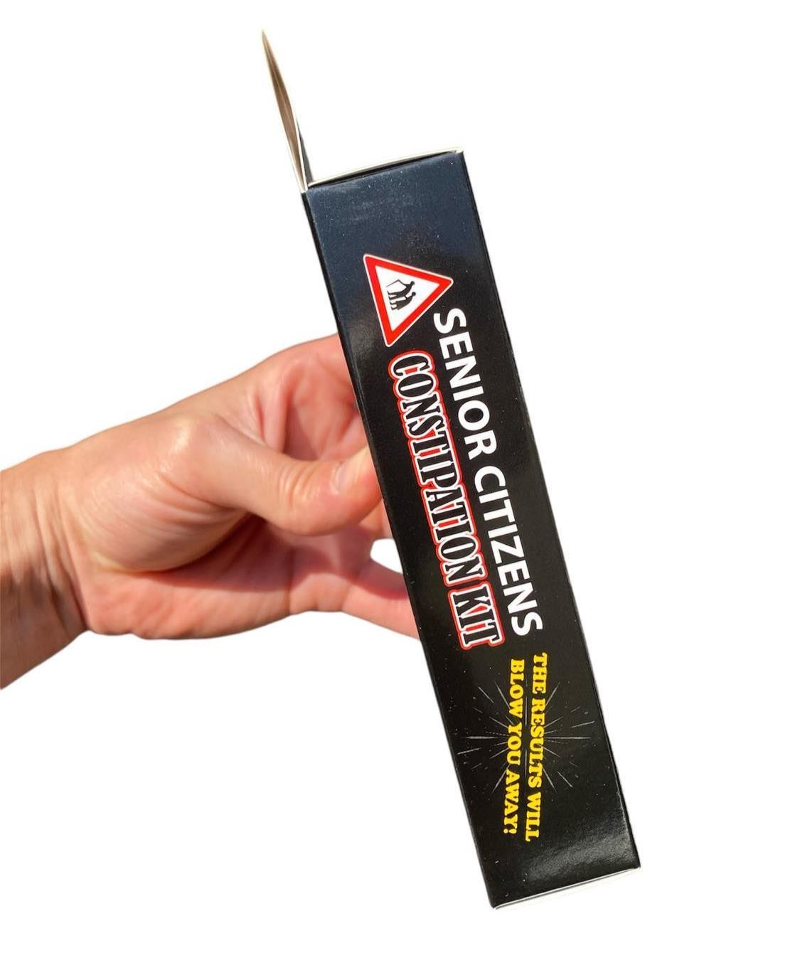 Senior Citizens Constipation Kit – Over the Hill – Old Birthday Gag Joke Gift