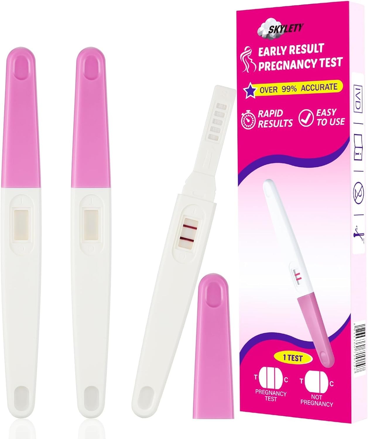 3 Pack Fake Pregnancy Prank Kit – April Fools’ Day Realistic Positive Result…