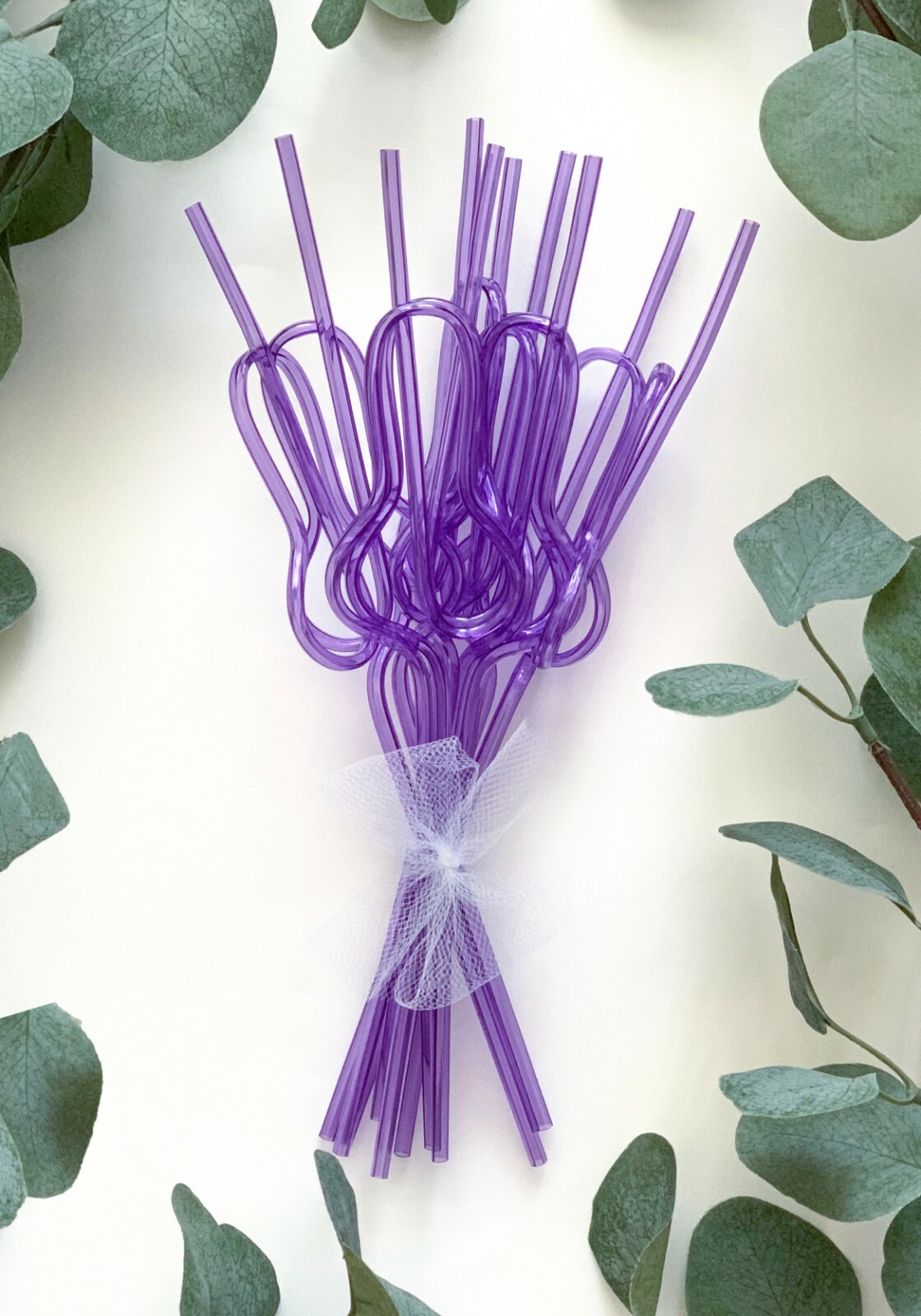 Bachelorette Party Penis Dick Drinking Straws Supplies Decorations Favors Swirly