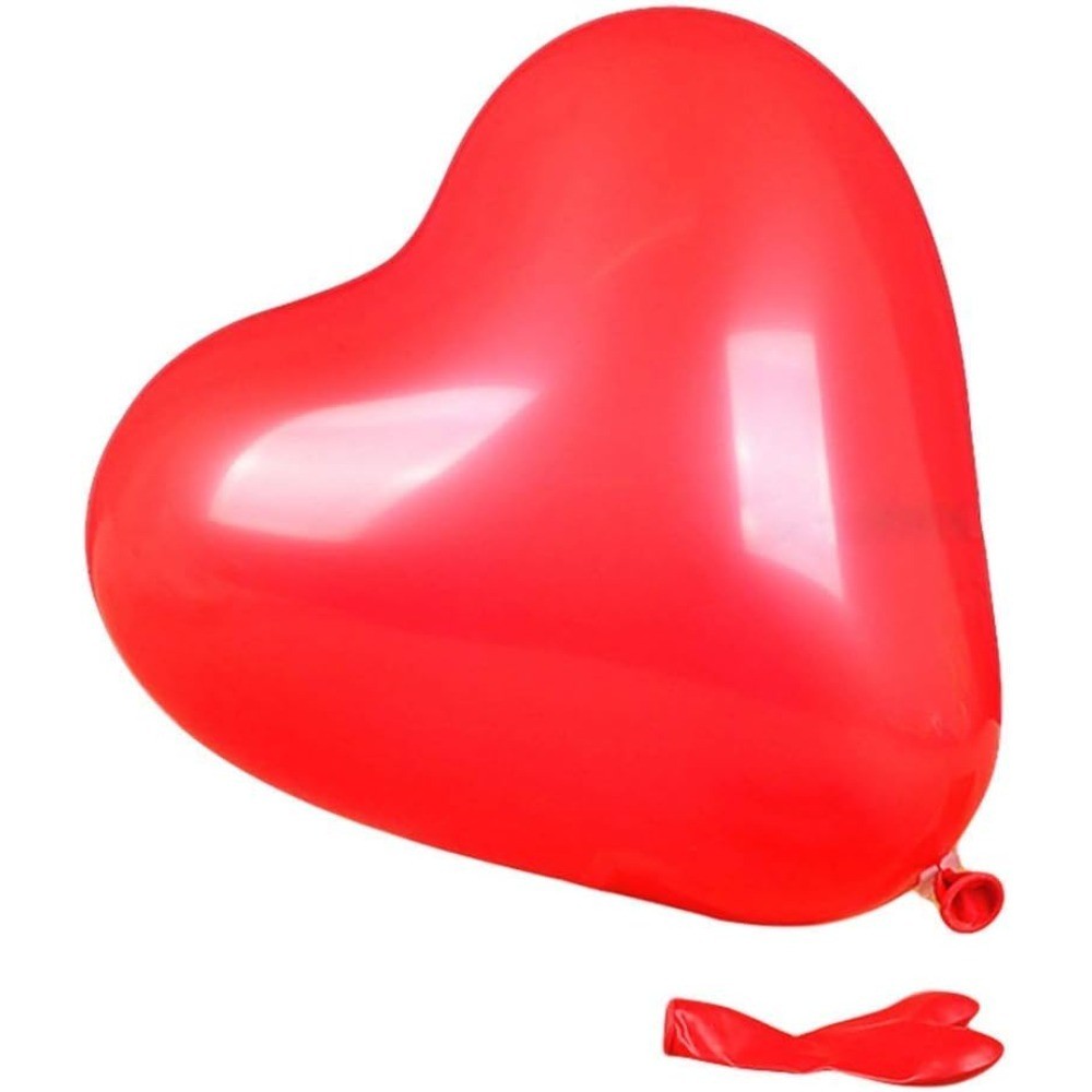 Red Heart Shaped Latex Balloons,Mother Day Valentine’s Day Engagement Wedding
