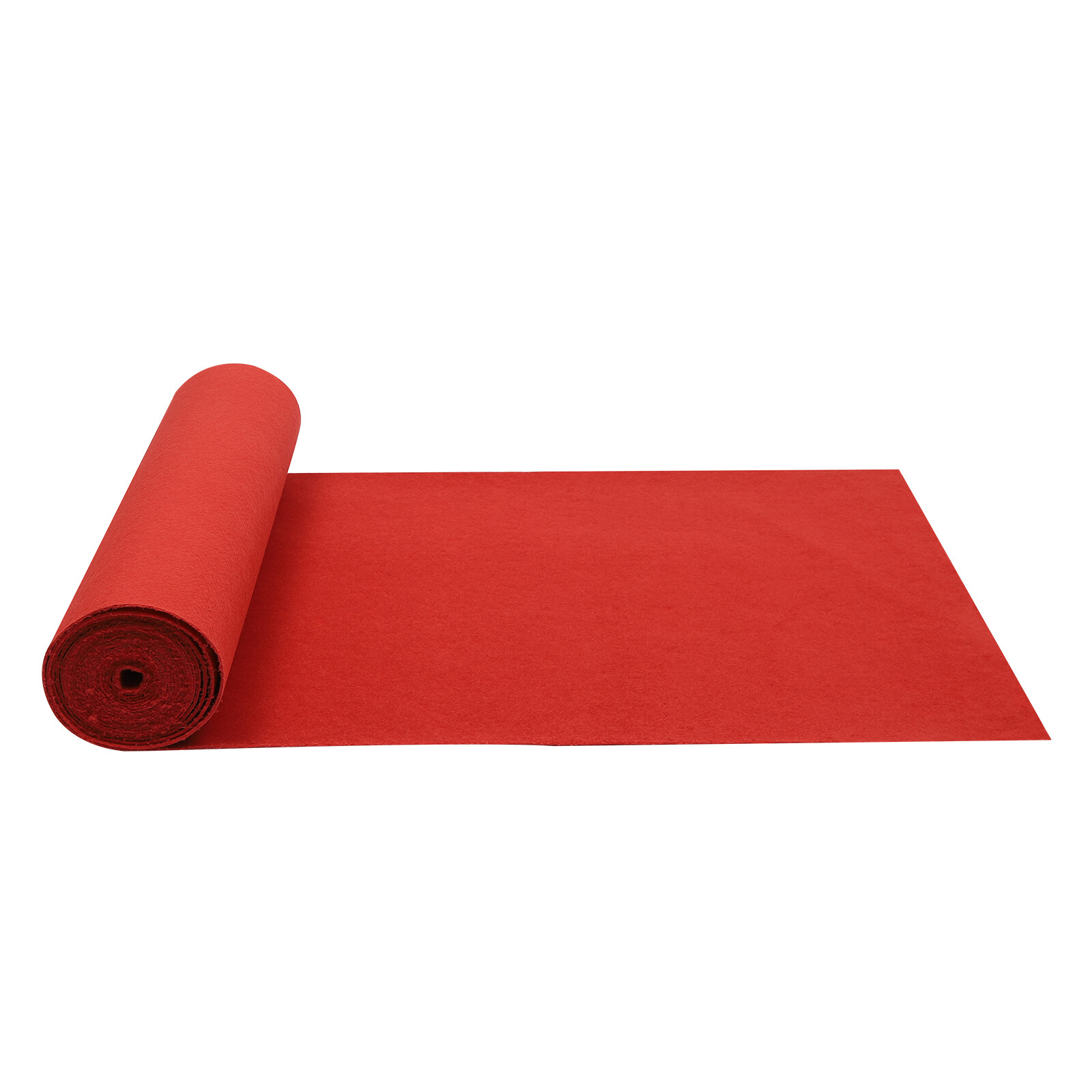 Red Carpet Runner For Party 33*3 ft Prom Decoration Not Slip Red Aisle Rug