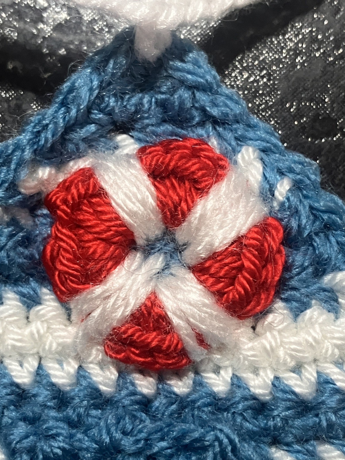 ⭐NEW Beach huts Starfish Hand Crochet Bunting Window camper SUMMER Gift