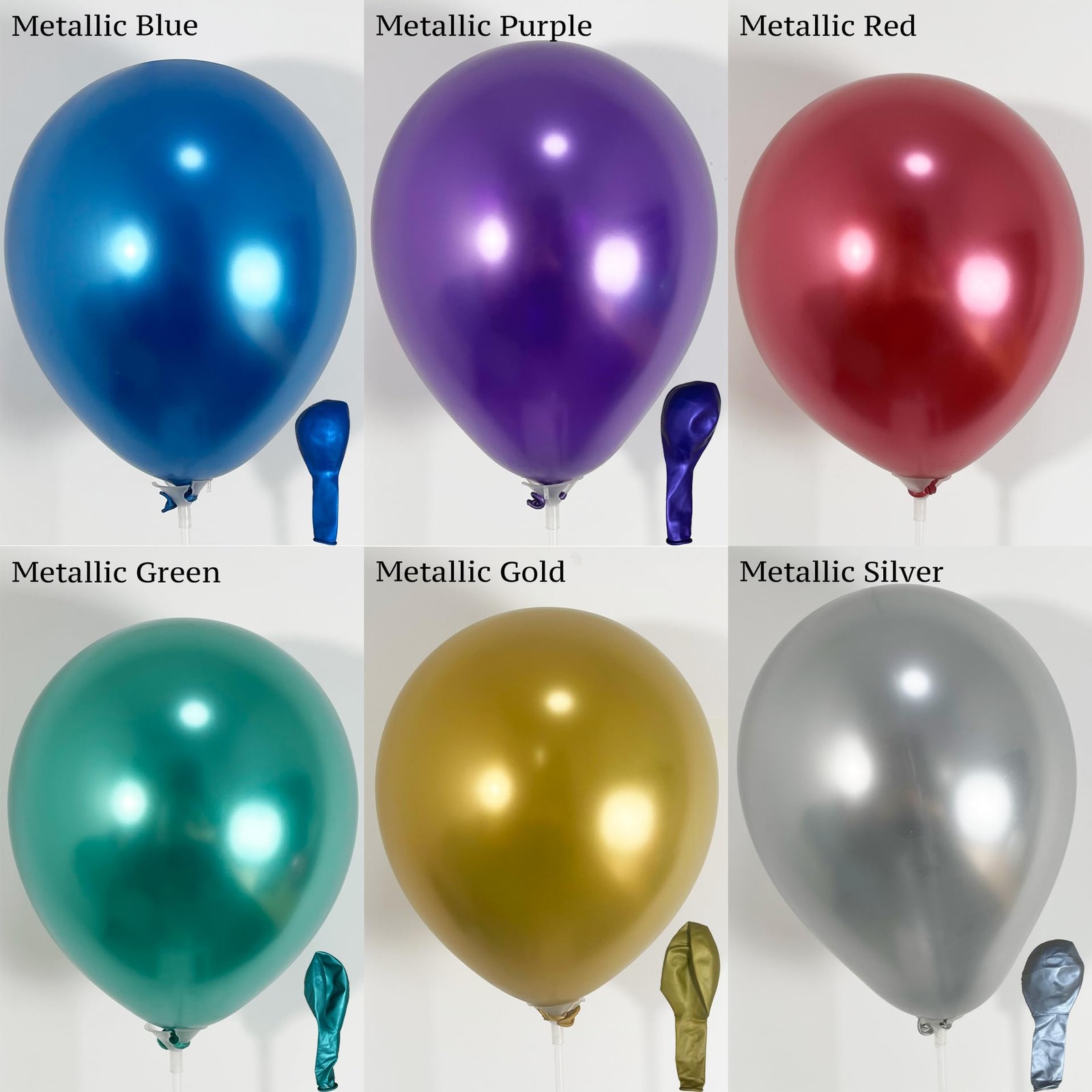 Metallic Balloon Garland Kit Disco Colorful 80s 90s Retro Dance Party Chrome …