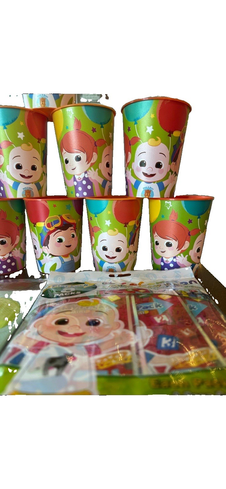 COCOMELON BIRTHDAY PARTY SUPPLIES NEW