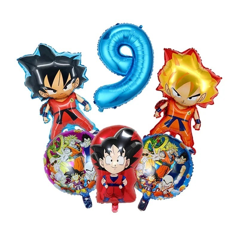 11pc Dragon Ball Series Balloon Anime Balloon Partys Supplies