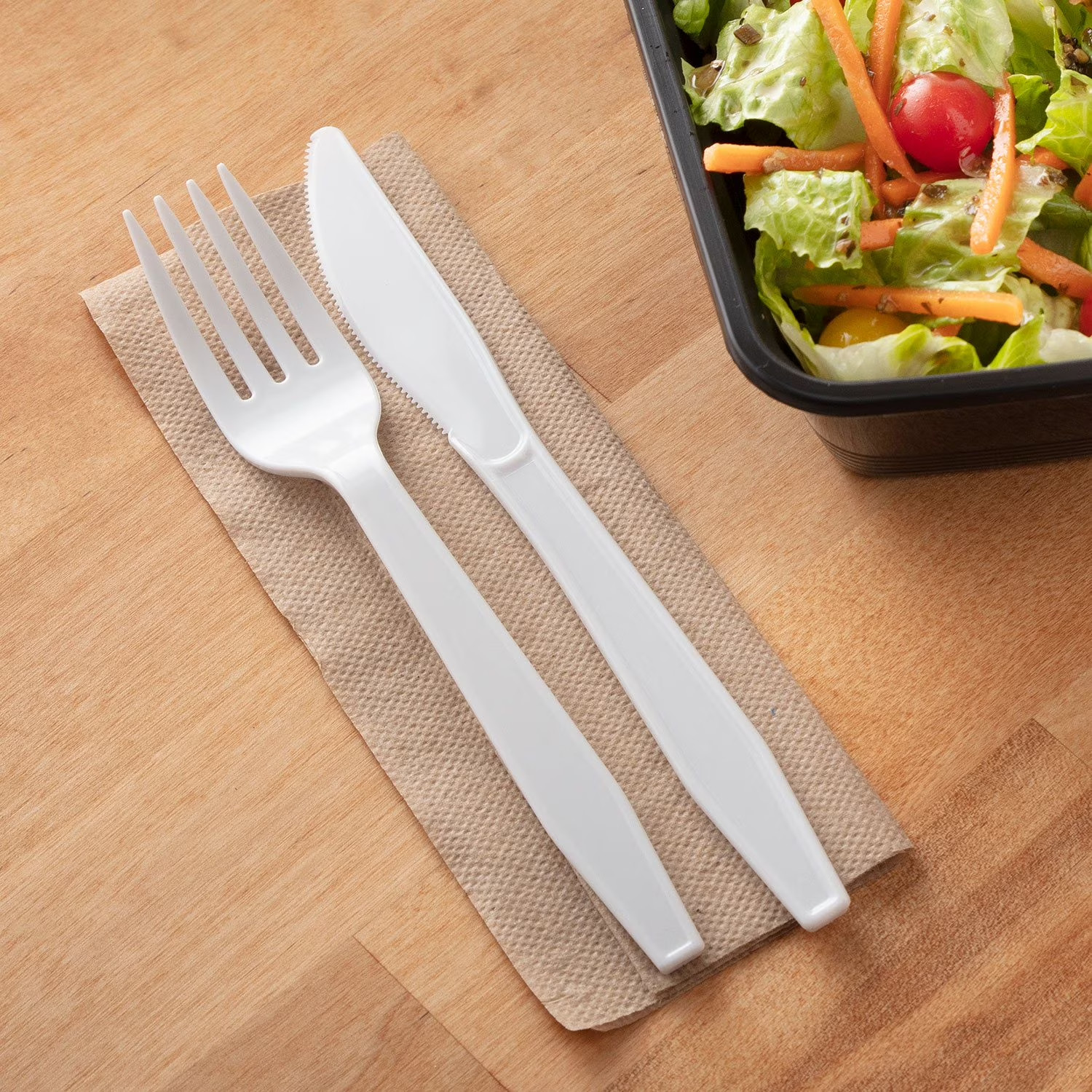 Member’s Mark Plastic Forks – White, 600 Count