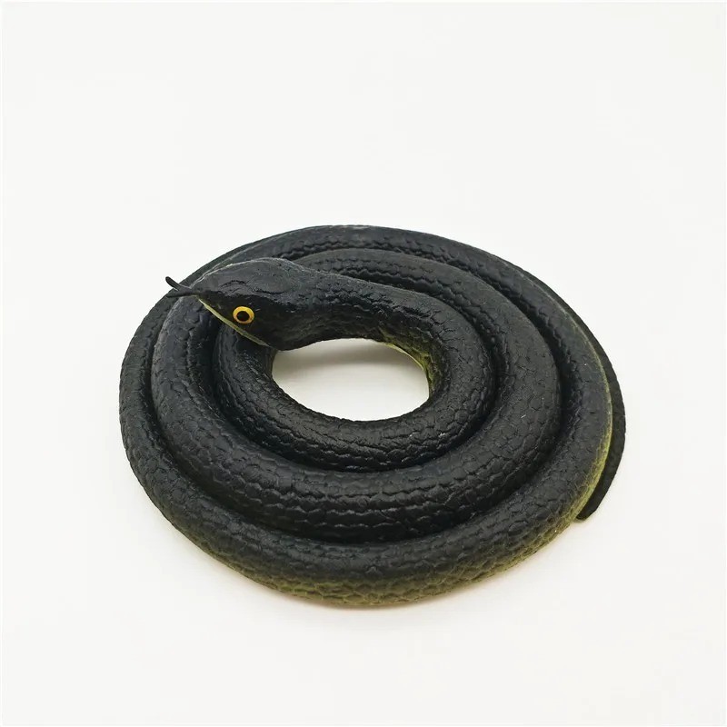 fake realistic snake rubber