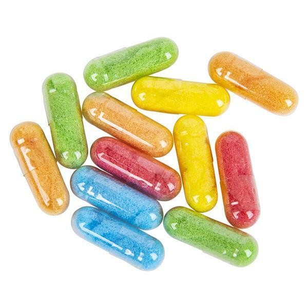 12pk MAGIC GROWING ANIMAL CAPSULES – Just Add Water – Expanding Sponge Foam Toys